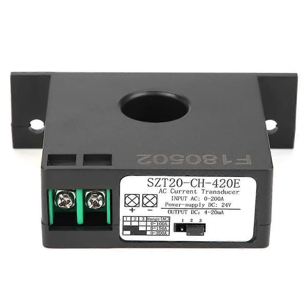 SZT20-CH-420E Strømtransduser Transmitter Transformer Sensor AC Strømkonverter 0-200A YEMAA