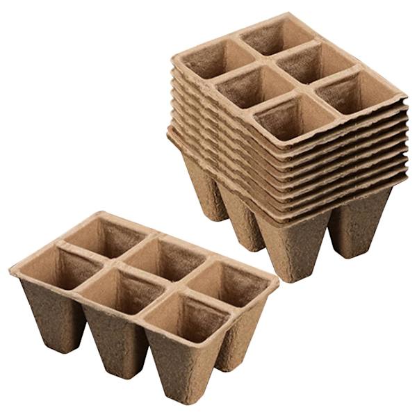 Plantkrukor Torvkrukor Fröbrickor Groddbrickor Groddbrickor 6 Celler