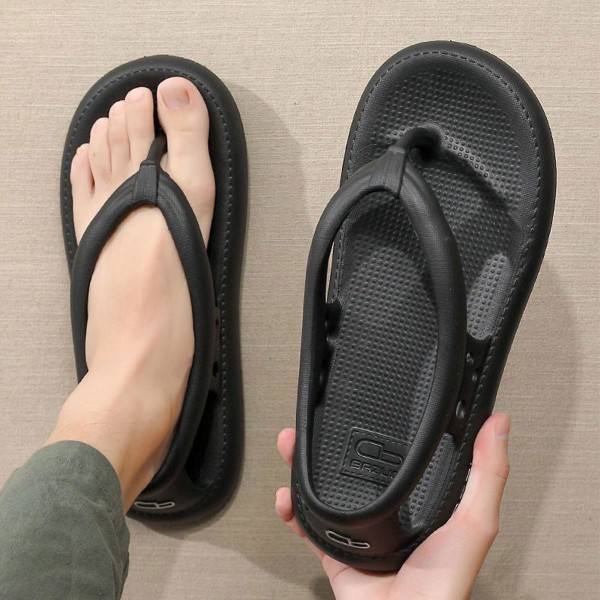 Hotsalg Bazuo Sandaler, Unisex Komfortable Gå-Flip-Flops Bazuo Slides, Eva Tykk Bunn Bazuo Topplapper