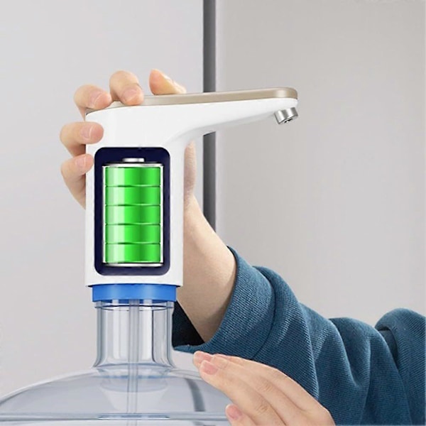 Dryckesdispenser Vattenflaskpump Bärbar elektrisk vattenpump Handhållen vätskedispenser