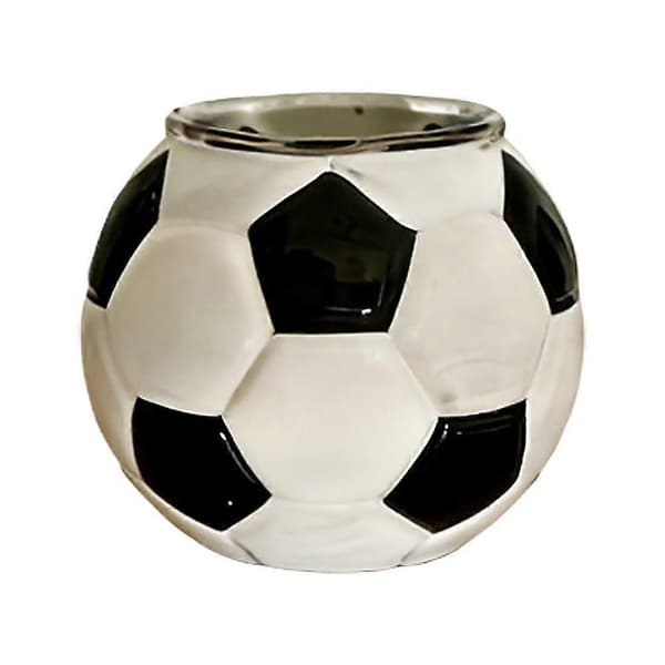 Fodboldformet vinglas sæt 8 cm diameter fodboldtema drikkevarer Transparent 1pcs