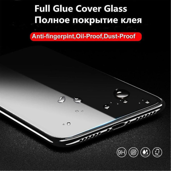 Redmi Note 13:lle 5g Full Cover karkaistu lasi näytönsuoja