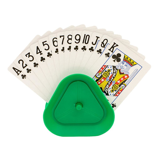 4 kpl/setti Pelikorttienpidin Kolmionmuotoinen Kädet Vapaat Pidike Lautapeli Pokeri Juhliin
