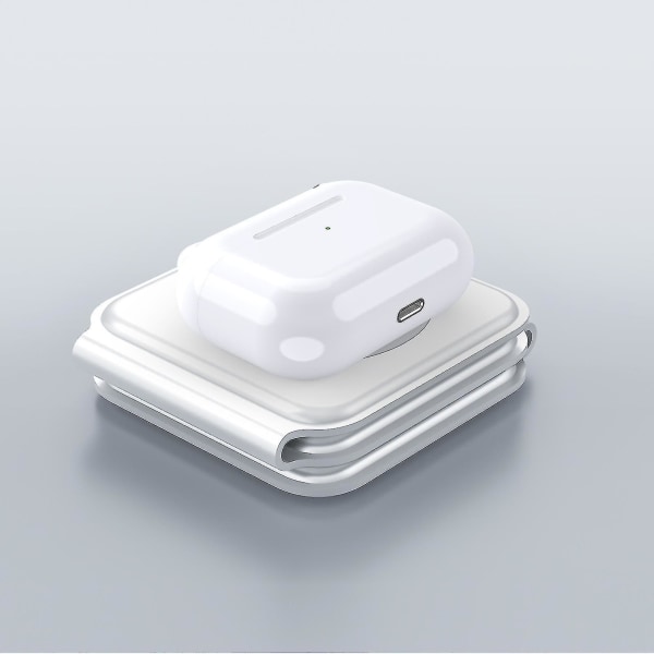 15w Apple Magsafe Magnetic 3 i 1 sammenfoldelig trådløs oplader telefonholder