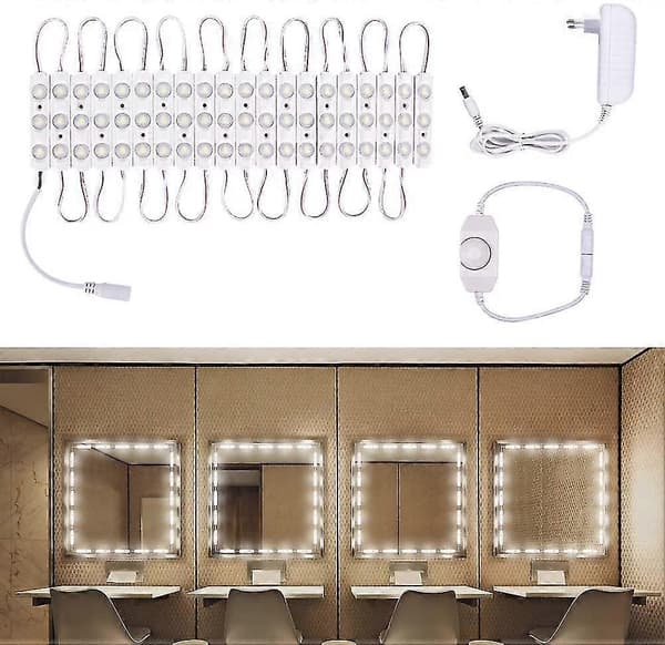 LED Spejllys, Dæmpbar Spejlbelysning, Lang Makeup Lys