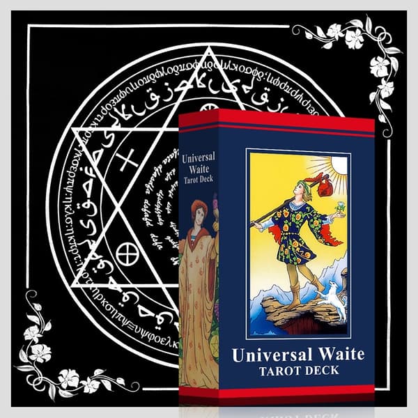 Klassisk Tarot Smith West Kort Begynderspil