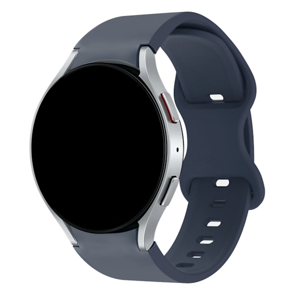 Passer til urrem Galaxy Watch5 6 7 FE 40/44mm sommerfugl silikone sportsrem 5
