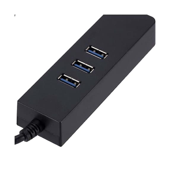 USB3.0 Gigabit Ethernet Adapter 3 Porte USB til RJ45 LAN Netværkskort til Desktop