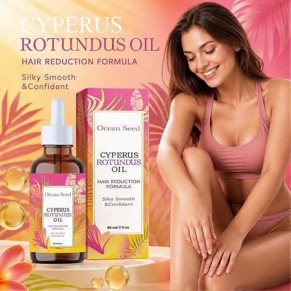 Cyperus Rotundus Hårfjerningsolje - 60ml