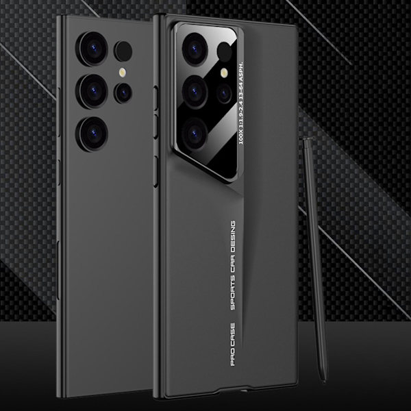 Til Samsung Galaxy S24 Ultra Etui, Ultra Tyndt Slankt Mat PC All-Inclusive Stødsikkert Cover med Kameralinsebeskyttelse