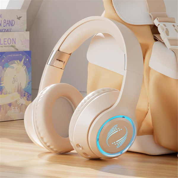 Hodebånd Bluetooth-headset Retractable Folding Hifi Subwoofer Over-Ear Trådløs Bluetooth-headset Clearance