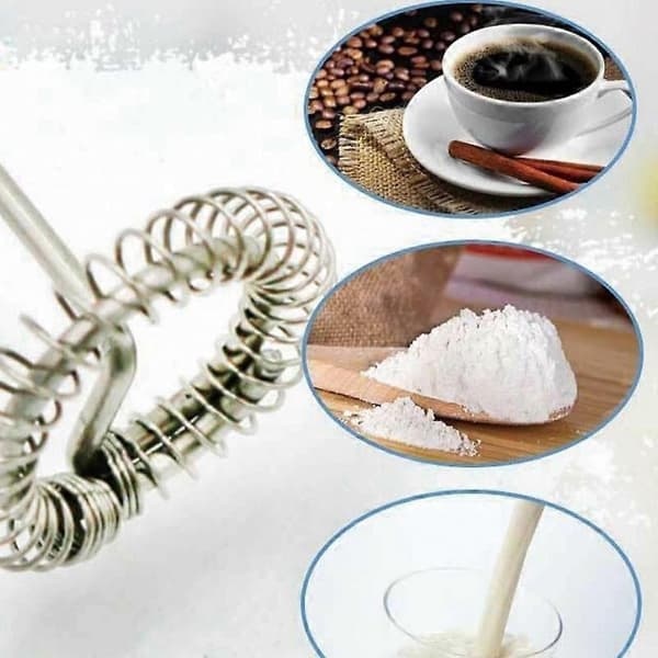 Elektrisk mjölkskummare dryckesvisp kaffeäggvisp
