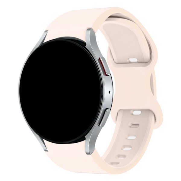 Passer til urrem Galaxy Watch5 6 7 FE 40/44mm sommerfugl silikone sportsrem 3