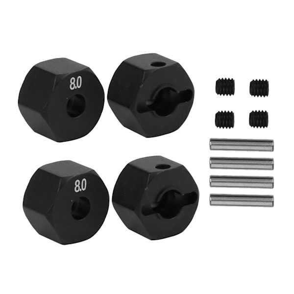 8,0 mm Hjulheks Nav Oppgraderingsdel for SCX10 90046 90047 RR10 RC Crawler