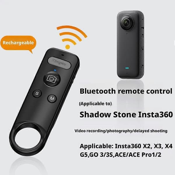 GPS Bluetooth fjernbetjening til DJI Osmo Action 65 Pro kamera controller dele For DJI