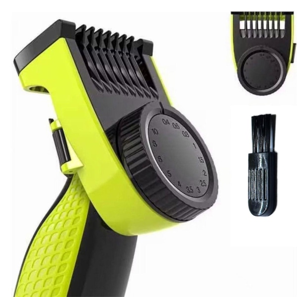 Justerbare beskyttelseskamme passer til OneBlade Shaver QP2520, QP2530, QP2620 og QP2630, Justerbar 14-i-1 præcisionskampasning, 50 % tilbud