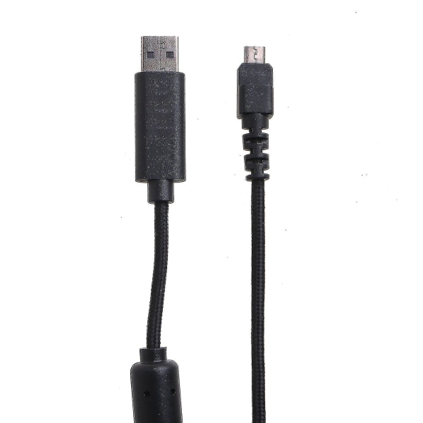 1,9 m avtakbar usb-kabel Nylon flettelinje erstatningsledning for Razer Wolverine Xbox One spillkontroller Reparasjonsdeltilbehør(hy)