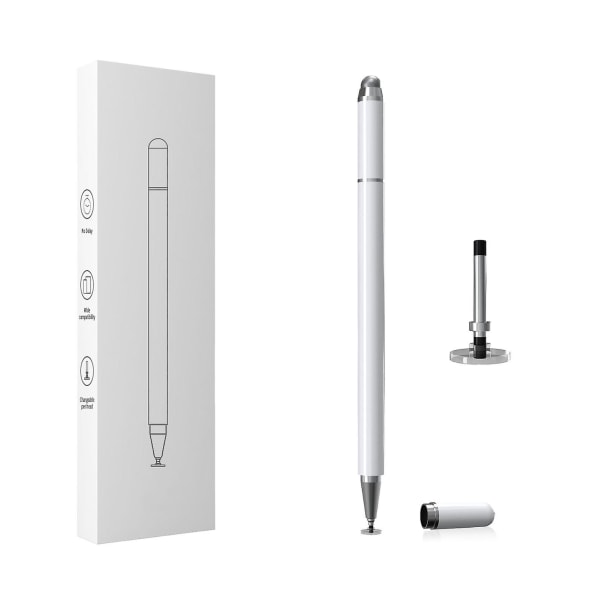 Stylus Digital Pen Universal 3 i 1 högkänslig passiv skivspets kapacitiv penna för pekskärm