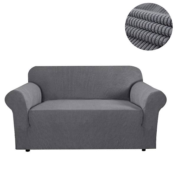 Venyttelysohvan Päällinen Huonekalujen Suoja Settee Takki Pehmeä Elastisilla Alareunoilla Fleece Universaali Yksivärinen Sohvan Päällinen