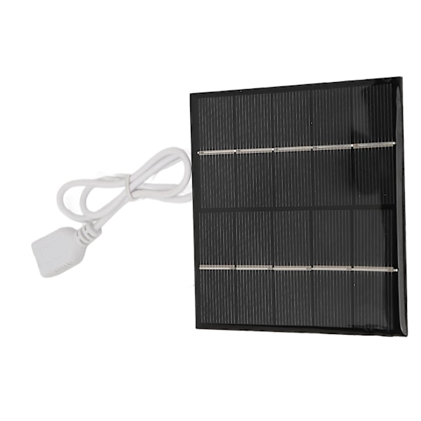 Mini USB Kannettava Kevyt Polykristallinen Piikiekko Pieni Aurinkopaneeli 5V 1.2W Matkapuhelimelle