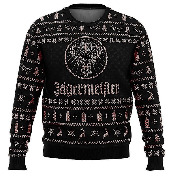 Jarmeister Ugly Sweater Pulr Mænds 3D Sweatshirt Topper Og Tøj s