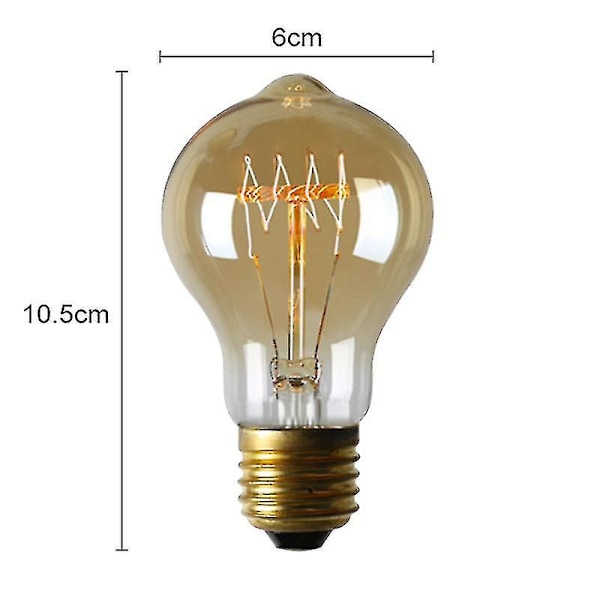 Edison Pære E27 40w 220v Retro Vintage Edison Pære Glødepære Vintage Edison Lampe Retro Lys