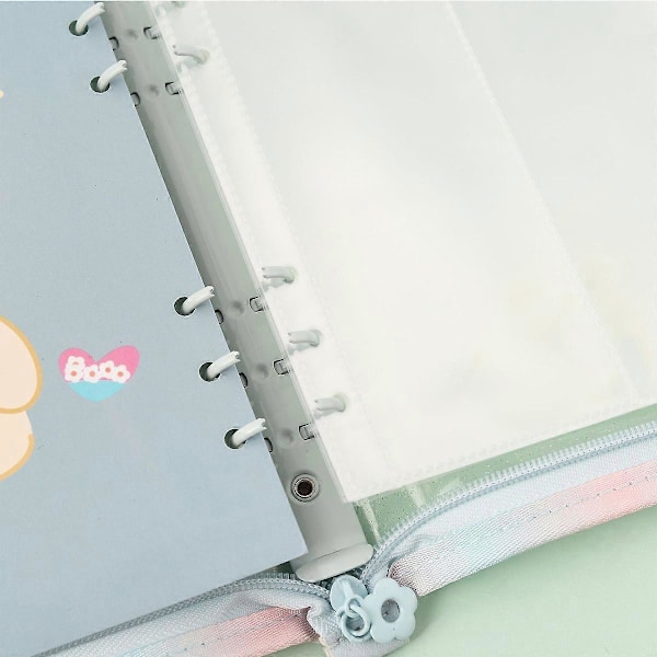 2 st Transparent Display Booklet Skrapbok Fotoalbum Plastpärmärmar Fickfoto Sida Notebook Pärmfickor