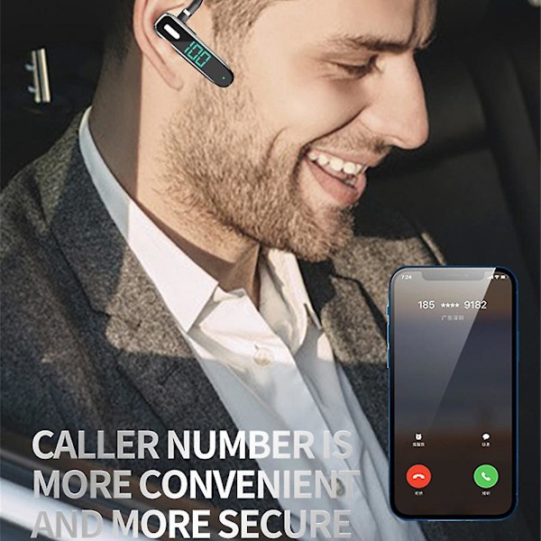 K50 Trådløse Sport Høretelefoner Bluetooth-kompatible 5.3 Business Headset Ørehage