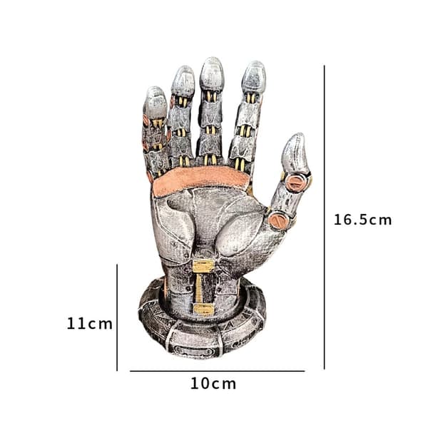 Cyber ​​robot hand prydnader, spelkontroll bordsställ B