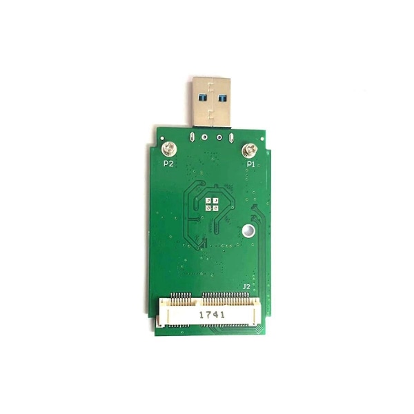 Externt Msata till Usb3.0-adapterkort Msata Solid State Portabel hårddisk, uppackad mobiladapter
