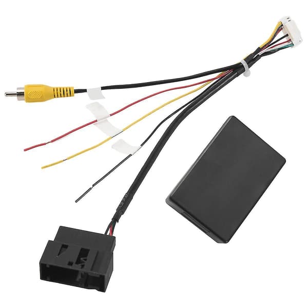 RGB til (RCA) AV CVBS Signal Konverter Decoder Box Adapter til Fabrik Bagkamera Golf 6 CC