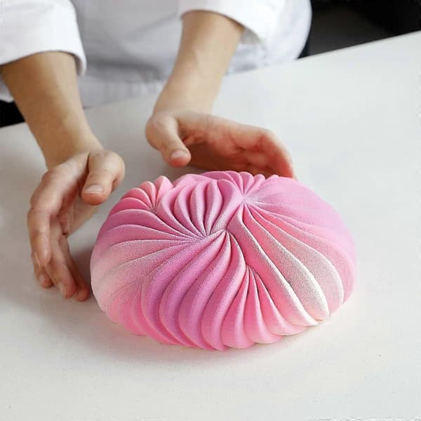 Silikone bageform til bagning, 3D silikoneforme til kager, mousse, dessert, bagværk