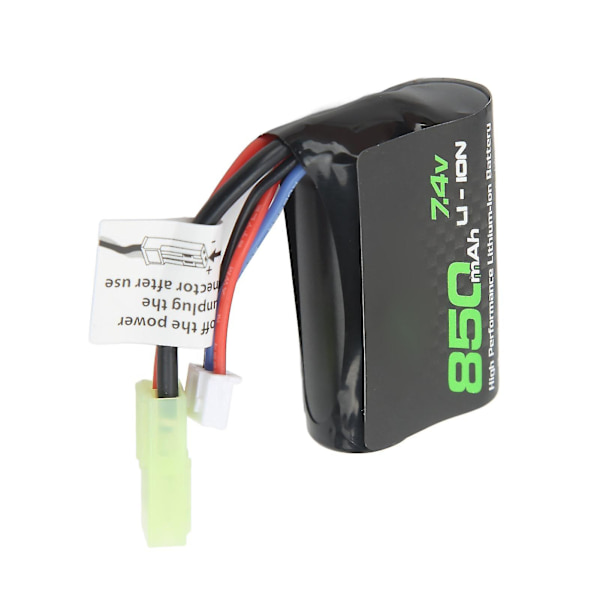 7,4v 850mah Lipo-batteri 850mah litiumbatteri för 1/16 fjärrkontroll terrängfordon
