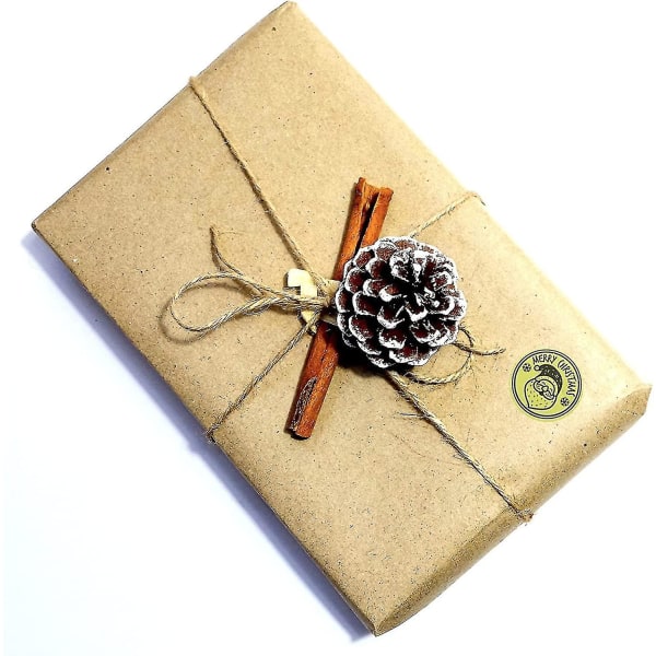 Joulutarra Musta kulta -tyylinen ystävänpäivätarra 1 tuuman 500 kappaletta rullalahjakoristekorttien kirjekuori salainen lahjatuote (1 tuuman kahdeksan kultainen pata
