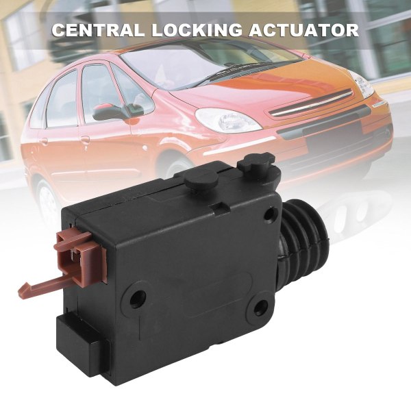Bakluke-dørlåsmotor Aktuator Solenoid for Xsara Berlingo AX BX for 106 205 309 405 605