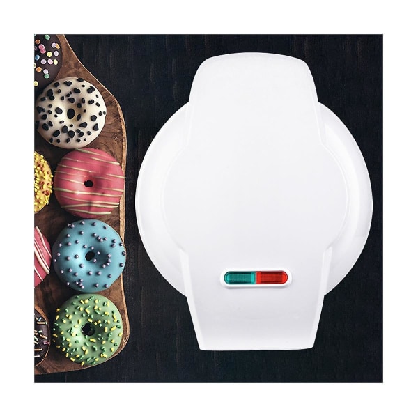 Mini Donuts Machine 220v Donut Maker Machine Gör själv hemmabruk Mini Maker White Eu Plug