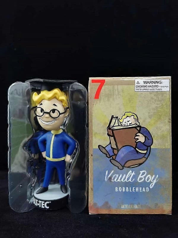 2025 Fallout Vault Boy Bobble Head Pvc Action Figur Samlerobjekt Model Legetøj