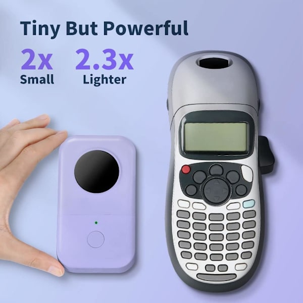 Tarra-tulostin, D33 Kannettava Bluetooth-tarra-tulostin käsikäyttöisellä tarra-tulostimella, useita malleja älypuhelimille, helppokäyttöinen, sopii toimistoon