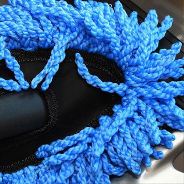 Bil Eksteriør Støvkost Ergonomisk Anti-Rids Stærk Absorberende Mikrofiber Bilvask Voks Moppe til Bilrengøring