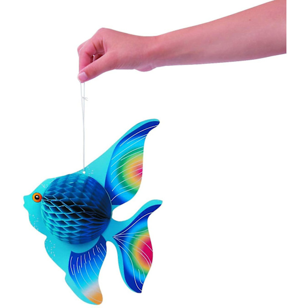 Hængende Papirfisk Dekorationer Fest Dekoration, Tropiske Fisk Fest Hængende Dekoration, Dekoration Under Havets Eventyr Til Hjemmet, Skolen Eller Kontoret, Hawaii