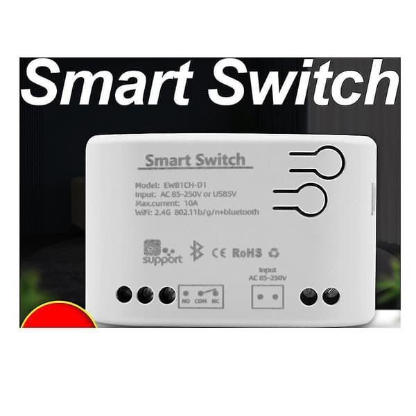 Ewelink Wifi Smart DIY Switch Modul, Inching, Timer, Interlock Smart Relay, Stemmestyring til ,goo
