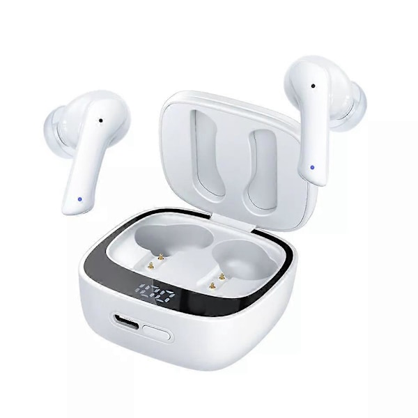 Groovz Trådlösa Hörlurar, 2024 Nya Trådlösa In-Ear Hörlurar med Brusreducering