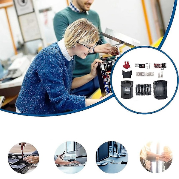 Akku Kotelo + PCB Latauspiirilevy 10 Ytimen 18v 18650 Sarjalle -ion Akku Kotelon Suojauslevy