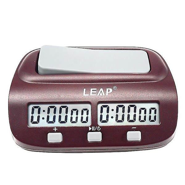 Leap Sjakk Klokka, Digital Sjakk Timer & Spill Timer, 3-i-1 Multifunksjonell Bærbar Profesjonell Klokka