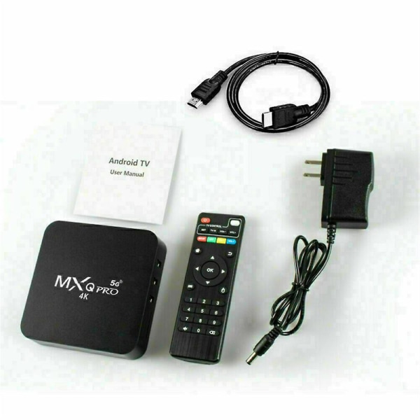 5g Mxq Pro 4k TV Box Android 10 Smart Mediaafspiller 1gb8gb 2024 Ny