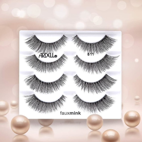 Faux Mink 811 Multipack Lightweight Lashes Invisiband-yulla
