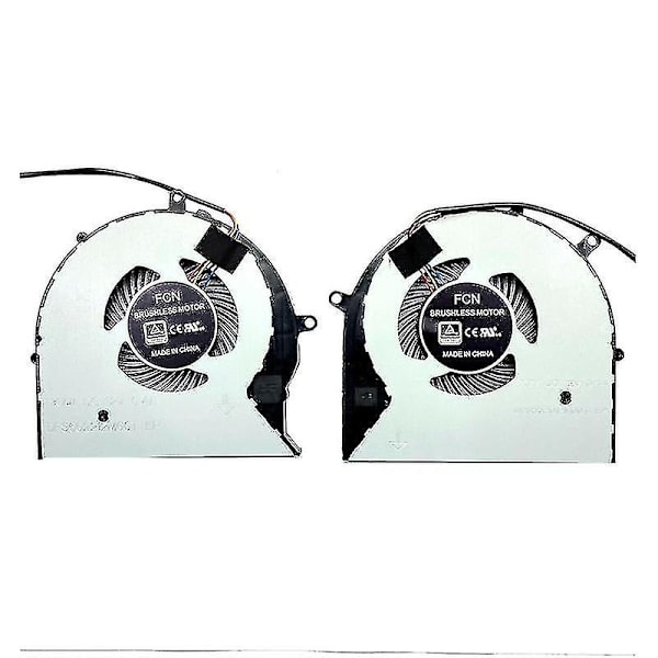 CPU og GPU kjøleventilator for Asus GL703 GL703v GL703vm GL503vm