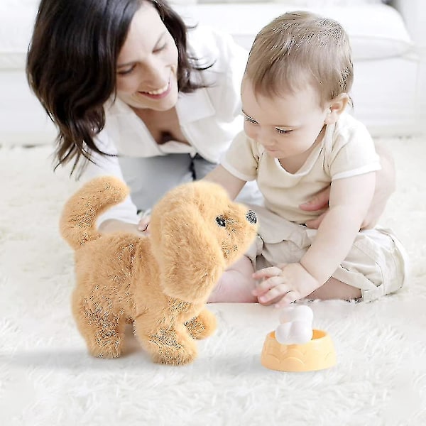 Walking Dog Toys,barking Puppy Pet Dogs,walking, Barking,wagging Tails,interactive Toy Dogs For Kids,cultivating Children To Love Animals Since Childh