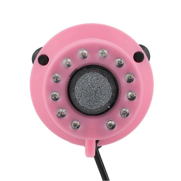 100-240V EU-stik Underwater LED Luftbobbelys Farverigt Akvarielys Nedsænkelig Lampe