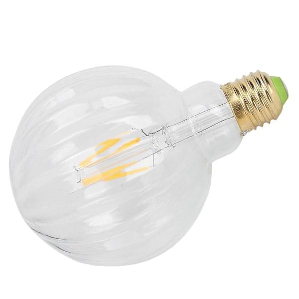 G95 Retro Glödlampa E27 4W 220V Vattenmelonformad LED Filamentlampa Dekorativ Belysning Varm Ljus Transparent